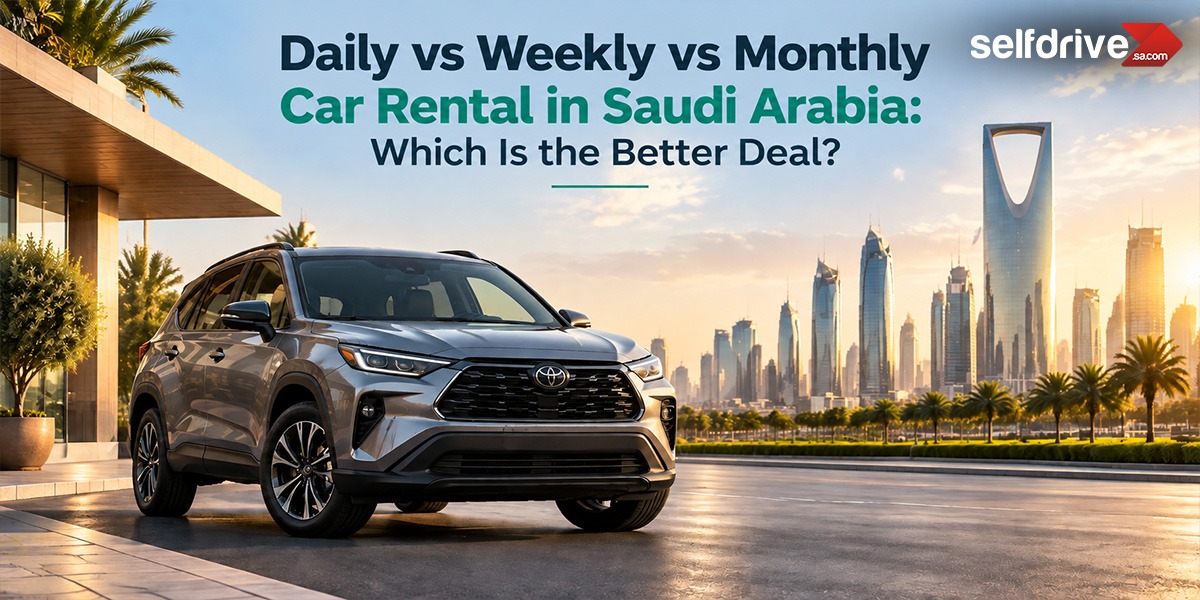 Saudi Arabia Car Rental Prices 2026: Daily, Weekly & Monthly Cost Breakdown