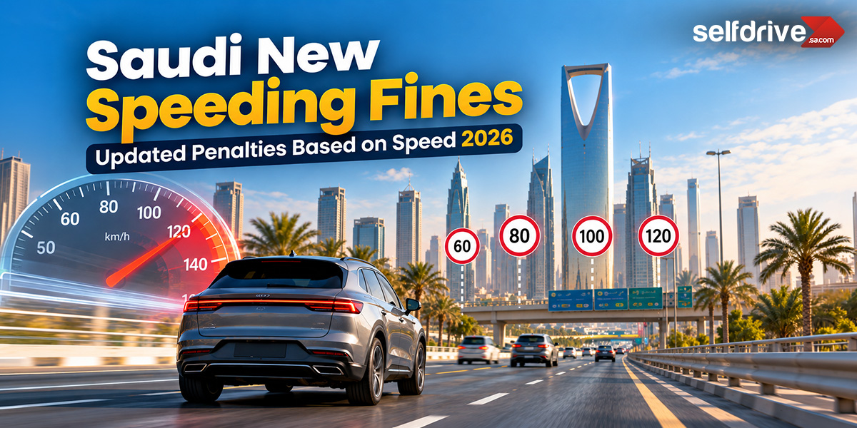 Saudi New Speeding Fines: Updated Penalties Based on Speed 2026