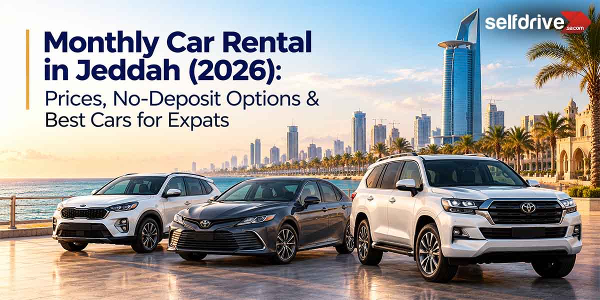 Monthly Car Rental in Jeddah (2026): Prices, No-Deposit Options & Best Cars for Expats